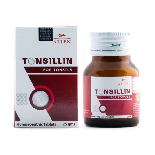 Toncel Tablets Allen Homeopathy Tonsillin Tablets – Box2Buy