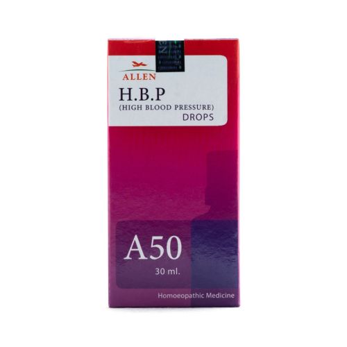 Allen Homeopathy A50 H.B.P (High Blood Pressure) Drops