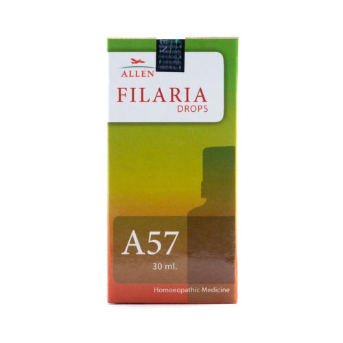 Allen Homeopathy A57 Filaria Drops