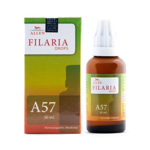 Allen Homeopathy A57 Filaria Drops