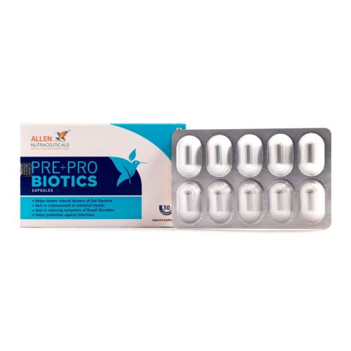 Allen Homeopathy Pre + Pro Biotic Capsules