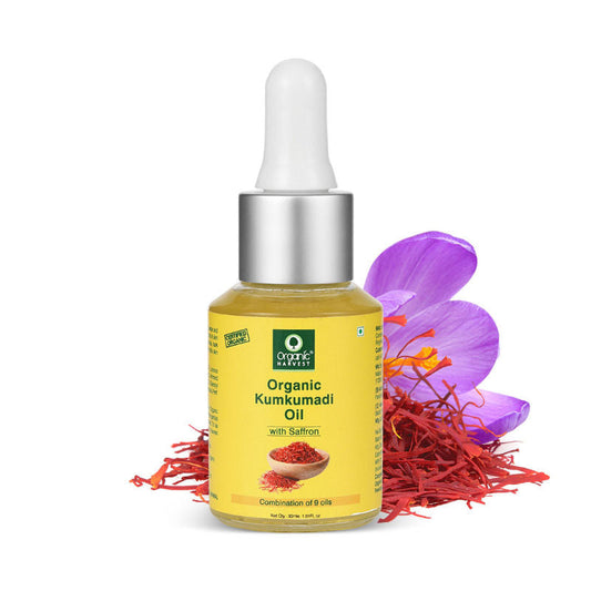 Organic Harvest Kumkumadi Oil With Saffron - 30 ml