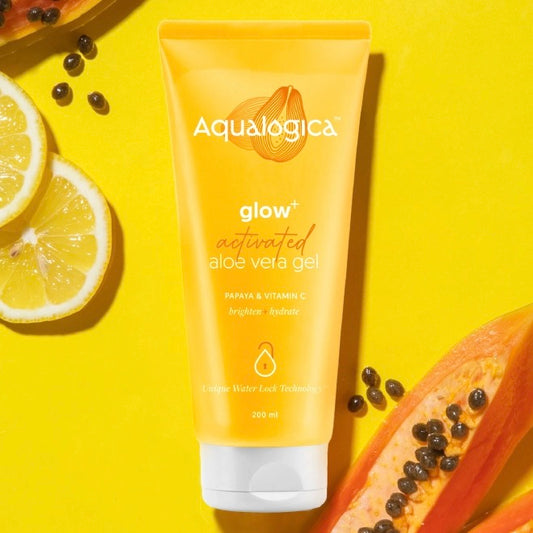 Aqualogica Glow+ Activated Aloe Vera Gel - 200 ml