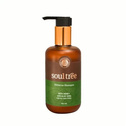 SoulTree Hibiscus Shampoo With Honey And Aloe Vera - 250 ml