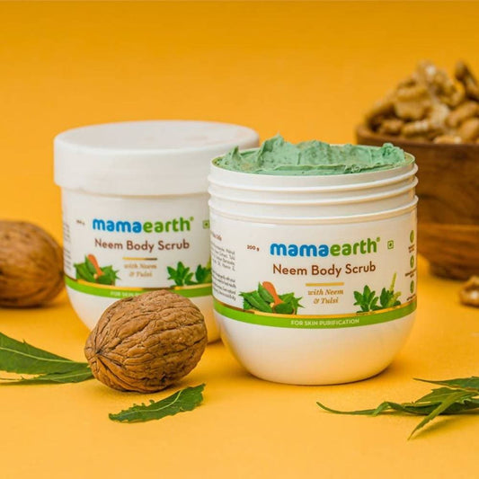 Mamaearth Neem Body Scrub For Skin Purification - 200 gms