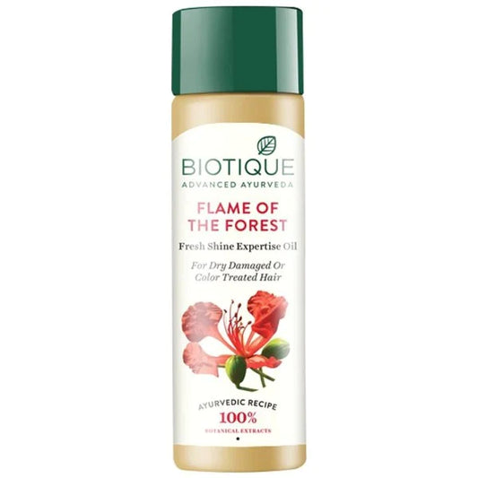 Biotique Bio Flame Of The Forest Fresh Shine Expertise Hair Oil - 120 ml