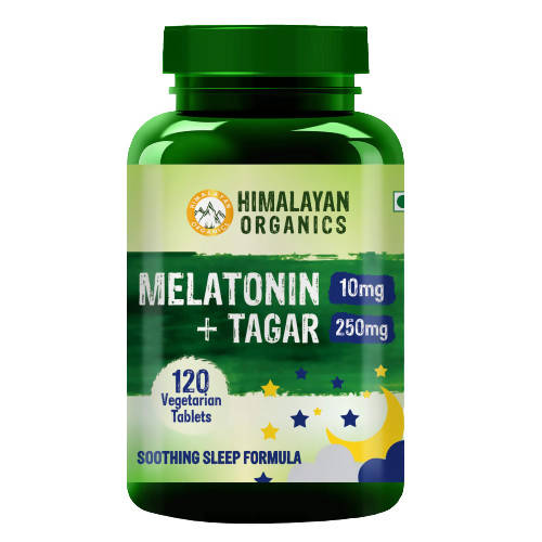 Himalayan Organics Melatonin 10 mg + Tagar 250 mg Tablets