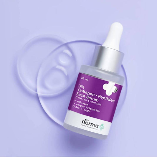 The Derma Co 3% Collagen + Peptides Face Serum - 30 ml
