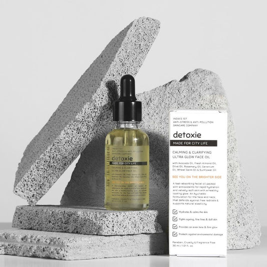 Detoxie Calming & Clarifying Ultra Glow Face Oil - 30 ml