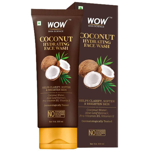 Wow Skin Science Coconut Hydrating Face Wash - 100 ml