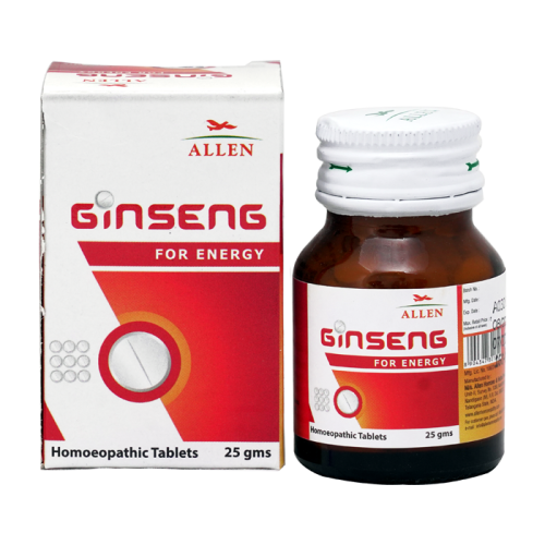 Allen Homeopathy Ginseng Tablets