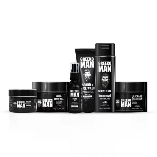 Greeko Man's Complete Grooming Kit - 525 ml