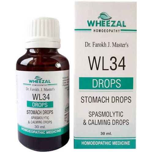 Wheezal Homeopathy WL34 Drops