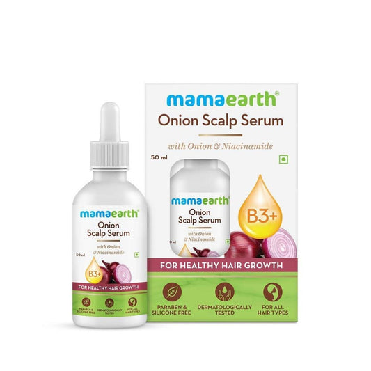 Mamaearth Onion Scalp Serum For Healthy Hair Growth - 50 ml