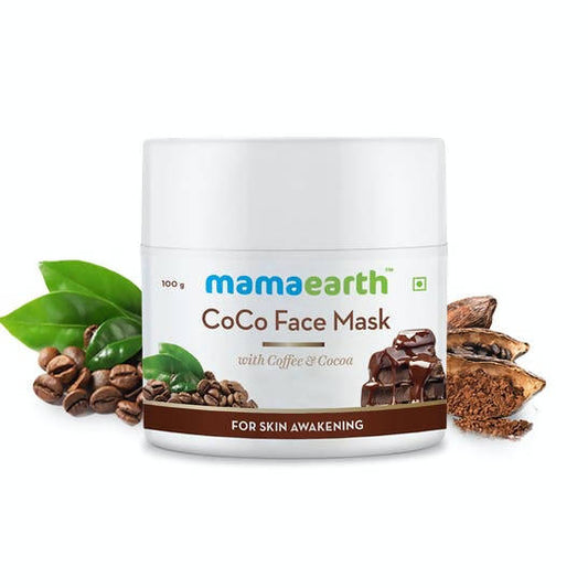 Mamaearth CoCo Face Mask with Coffee & Cocoa for Skin Awakening - 100 gms