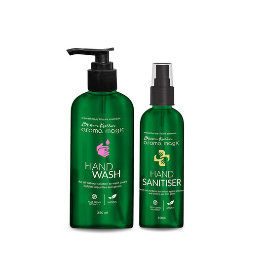 Blossom Kochhar Aroma Magic Hand wash & Hand Sanitiser Combo - 350 ml