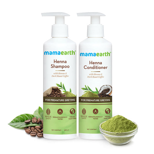 Mamaearth Natural Henna Combo