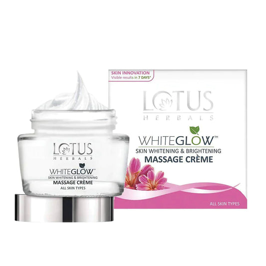 Lotus Herbals WhiteGlow Radiance Boosting Massage Creme – 60g