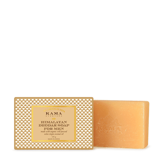 Kama Ayurveda Himalayan Deodar Soap For Men - 125 gms