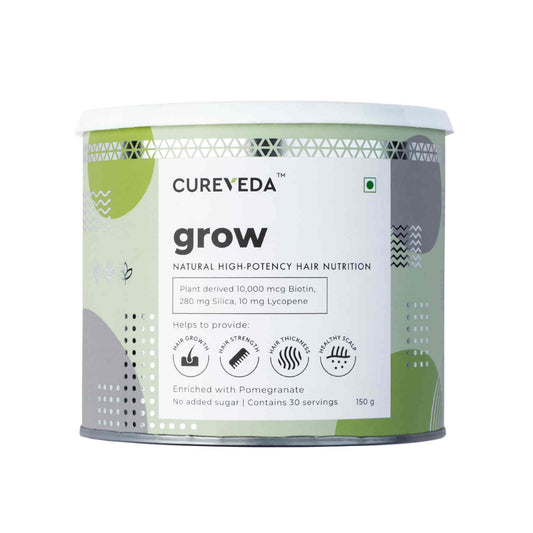 Cureveda Grow Plant Biotin Advanced Hair Nutrition