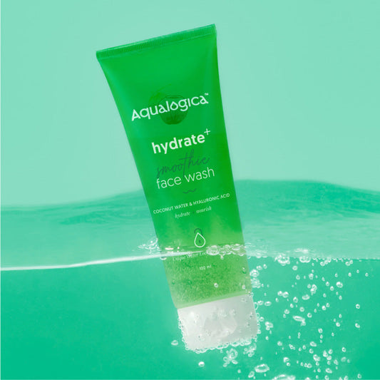 Aqualogica Hydrate + Face Wash With Coconut Water & Hyaluronic Acid -100 ml