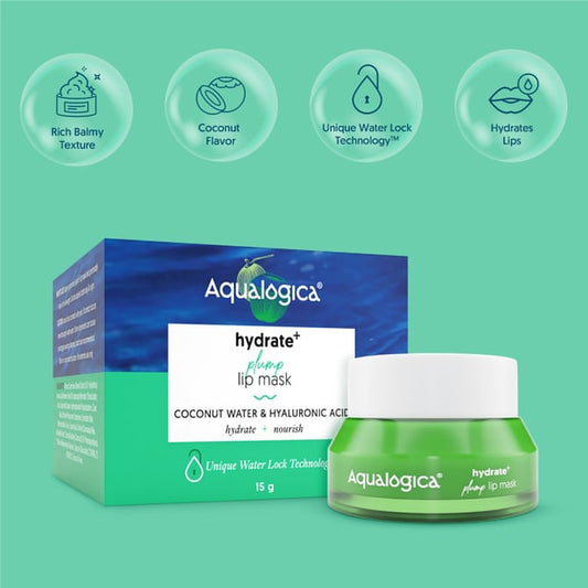 Aqualogica Hydrate+ Plump Lip Mask - 15 gms