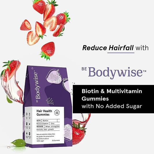 BeBodywise Hair Health Gummies -60 Gummies