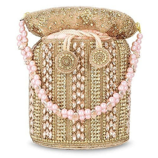 Indian Bridal Bag Engagement Gifts Bridesmaid Gifts Potli Bag Unique Purse AP-6