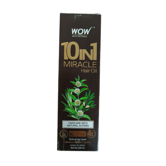 Wow Skin Science 10 In 1 Miracle Hair Oil - 200 ml