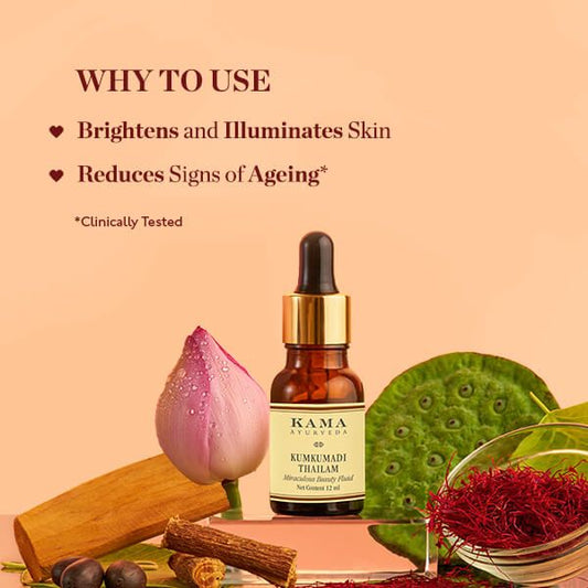 Kama Ayurveda Kumkumadi Miraculous Ayurvedic Night Serum