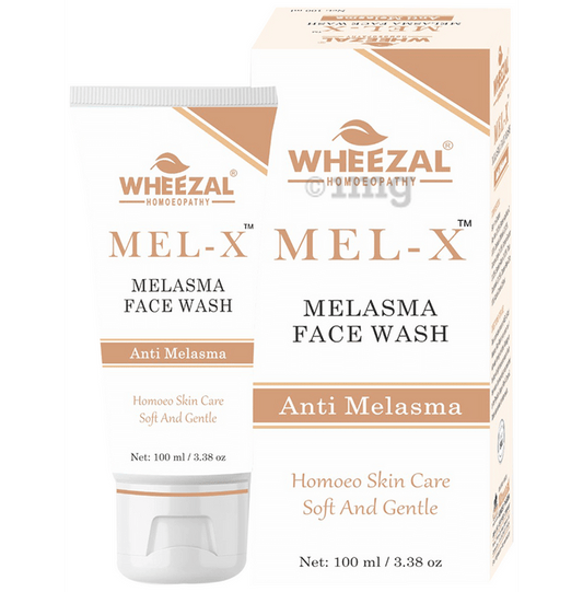 Wheezal Mel-X Melasma Face Wash - 100 ml