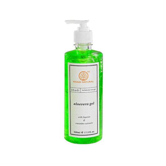 Khadi Natural Aloe Vera Gel With Dispenser - 500 ml