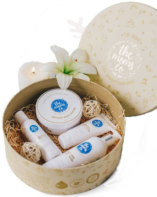 The Moms Co Mom-To-Be Complete Care Gift Set