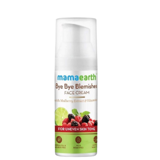 Mamaearth Bye Bye Blemishes Face Cream For Uneven Skin Tone - 30 ml