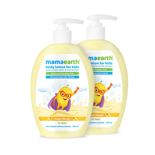 Mamaearth Major Mango Body Lotion For Kids - 400 ml