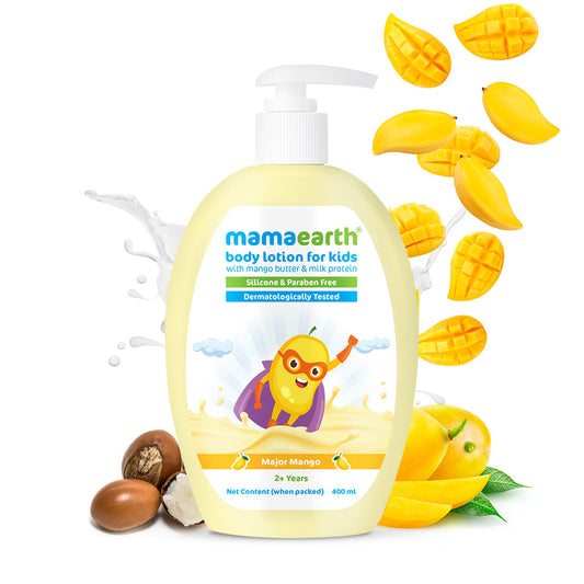 Mamaearth Major Mango Body Lotion For Kids - 400 ml