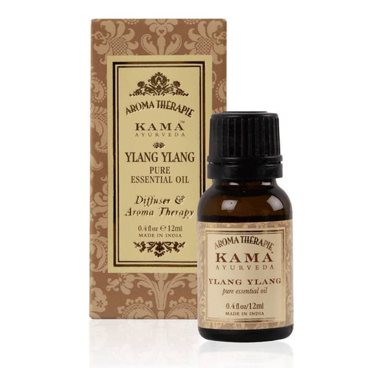 Kama Ayurveda Ylang Ylang Pure Essential Oil – 12ml | Calming & Aromatic Wellness Oil