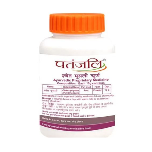 Patanjali Swet Mushli Churna -100 gm