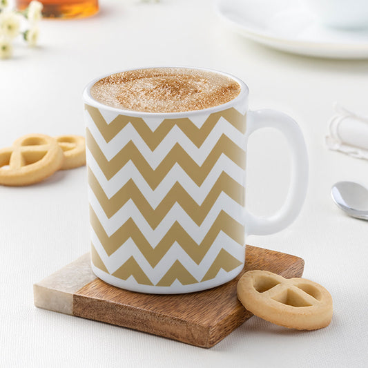 Larah by Borosil Gold Waves Mug