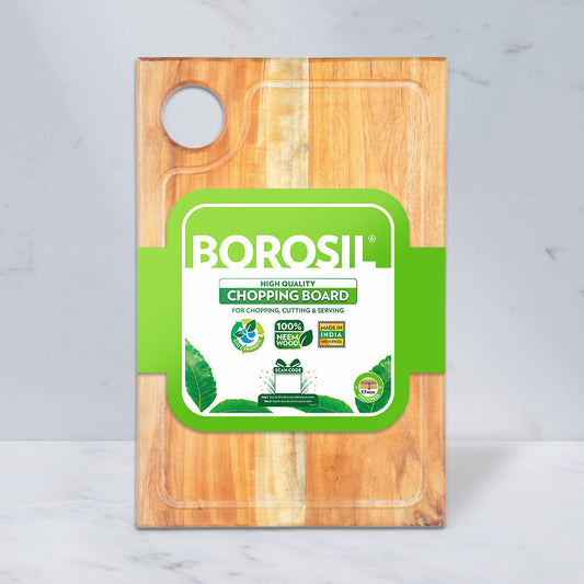 Borosil Wooden Rectangle Chopping Board