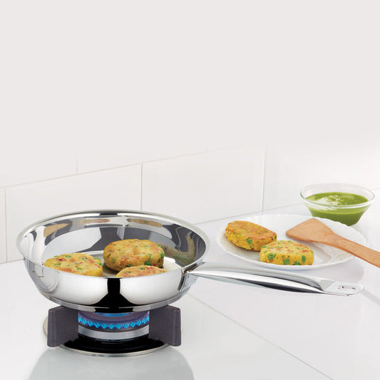 Borosil Cookfresh SS Frying Pan