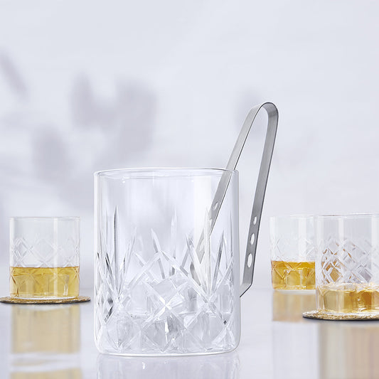 Borosil Glass Ice Bucket