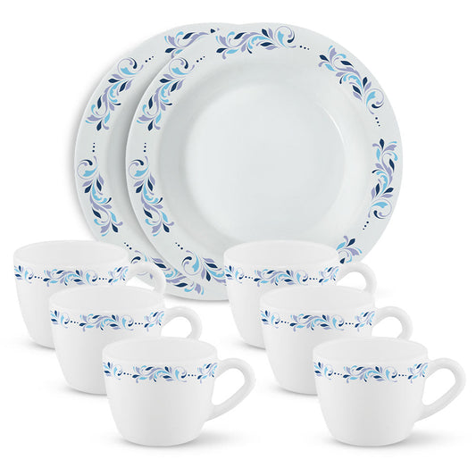 Larah by Borosil Skyleaf Snack Set w Cups