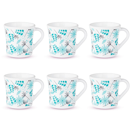 Larah by Borosil Crysta Stardust Mug Set