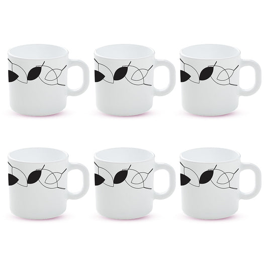 Larah by Borosil Shadow Mug Set