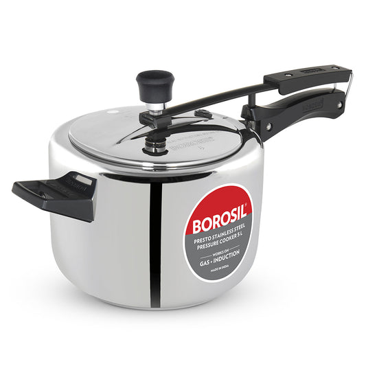 Borosil Presto SS Pressure Cooker