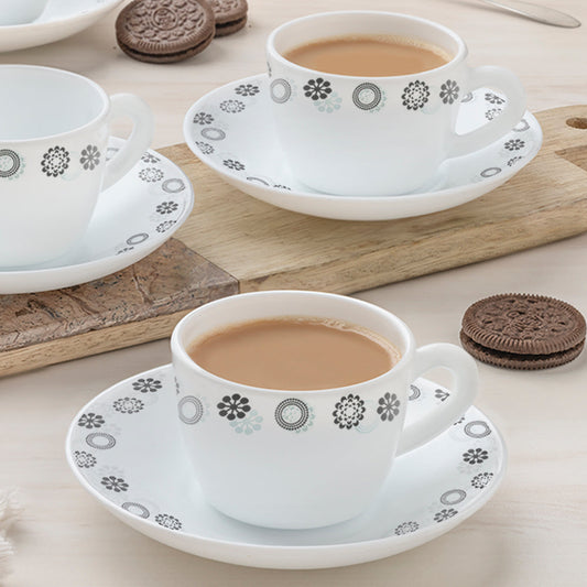 Larah by Borosil Universe Cup n Saucer Set