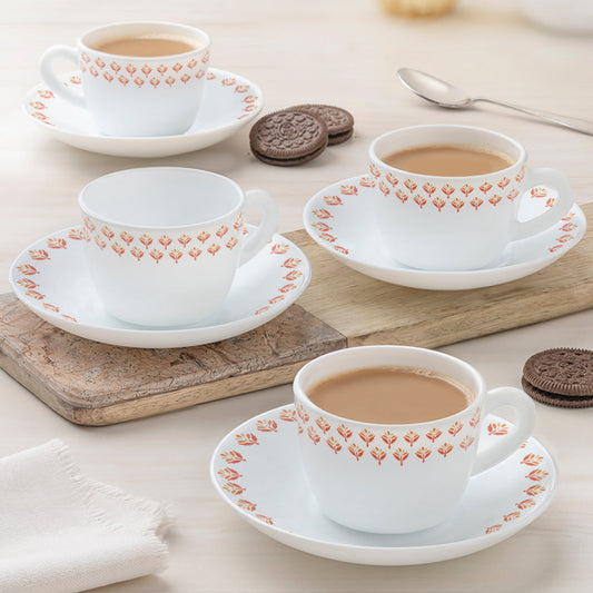 Larah by Borosil Gardenia Cup n Saucer Set