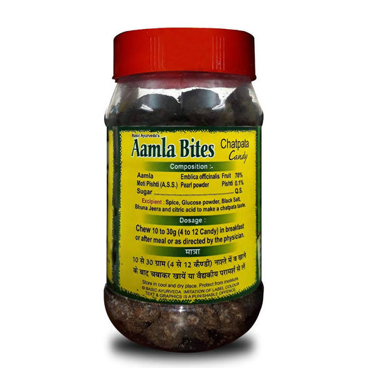 Basic Ayurveda Amla Bite Candy Chatpata -250 gm