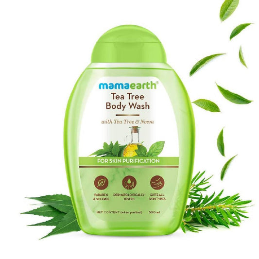 Mamaearth Tea Tree Body Wash With Neem For Skin Purification - 300ml